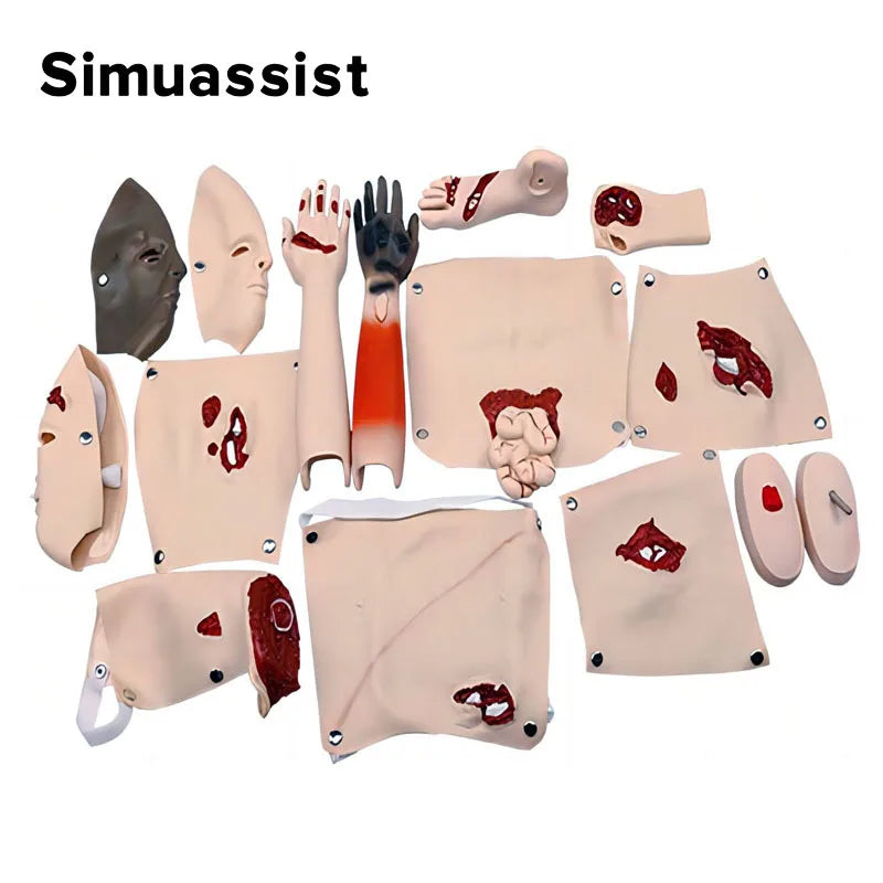 Set 16 Piese – Modele Simulare Prim Ajutor și diverse traumatisme
