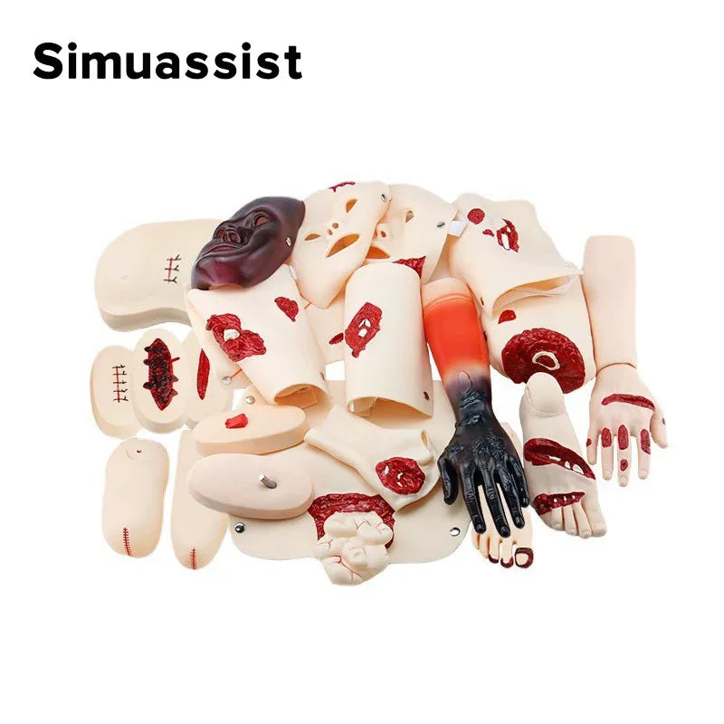 Set 16 Piese – Modele Simulare Prim Ajutor și diverse traumatisme